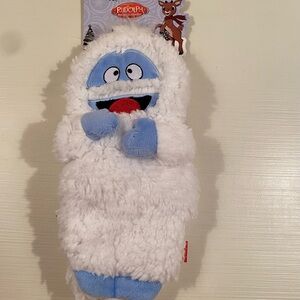 White and Blue Dog Toy